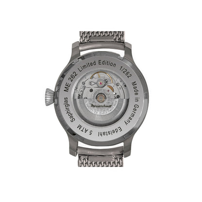 Messerschmitt ME 262 ME-262-42EXTREMA Herren Armbanduhr Brüniert • Automatikwerk ARISTOMATIC SW 200-1 • Limited Edition 262