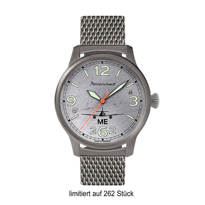 Messerschmitt ME 262 ME-262-42EXTREMA Herren Armbanduhr Brüniert • Automatikwerk ARISTOMATIC SW 200-1 • Limited Edition 262