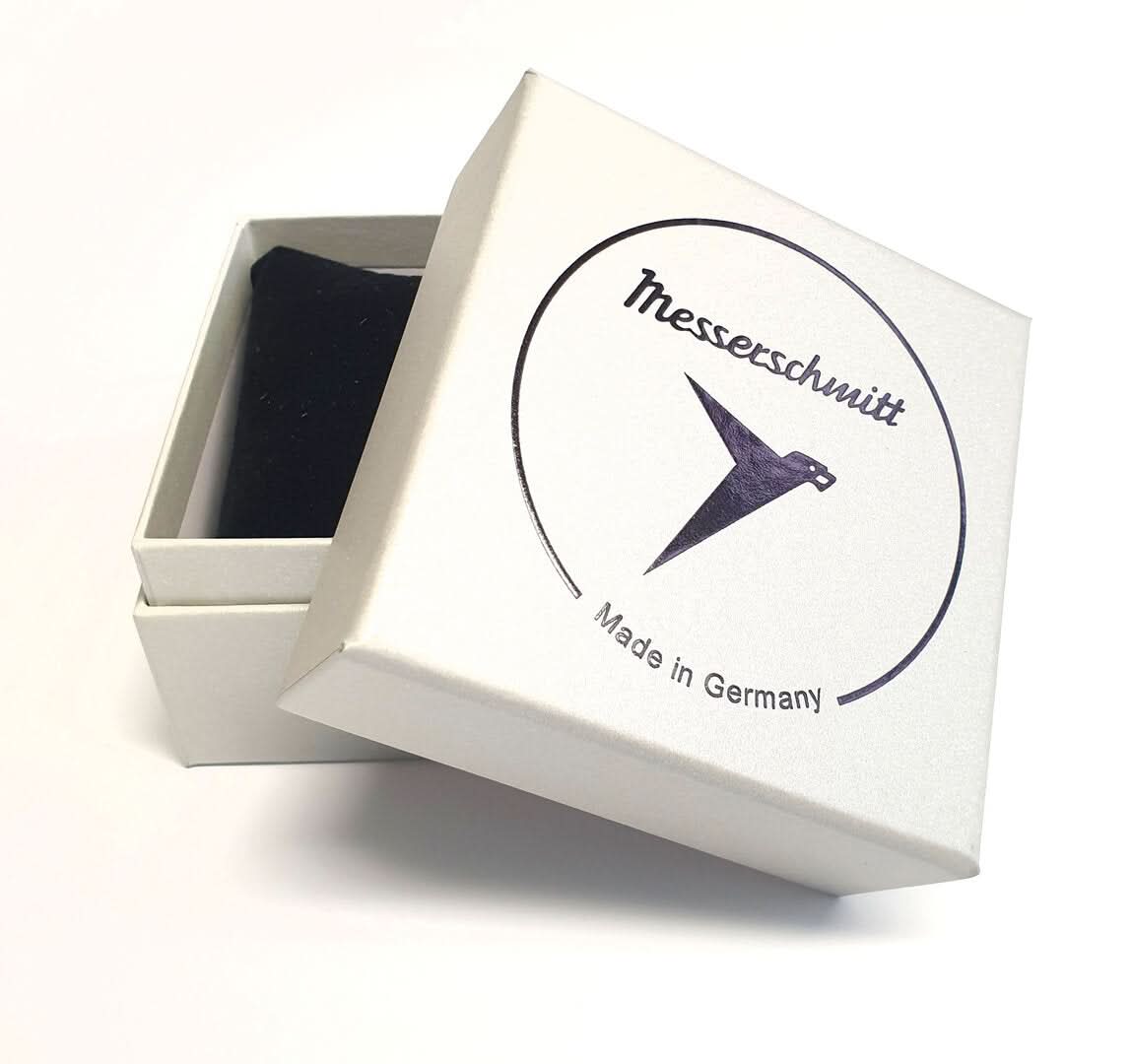 Messerschmitt MESSERSCHMITT-ME Herren Uhr • Deutsche Fliegeruhren-Tradition • Maskulines Vintage-Design
