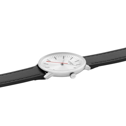 Mondaine Doppio MLE.33110.LBV Damenuhr Schwarz • Saphirglas • Swiss Made, Bild 6