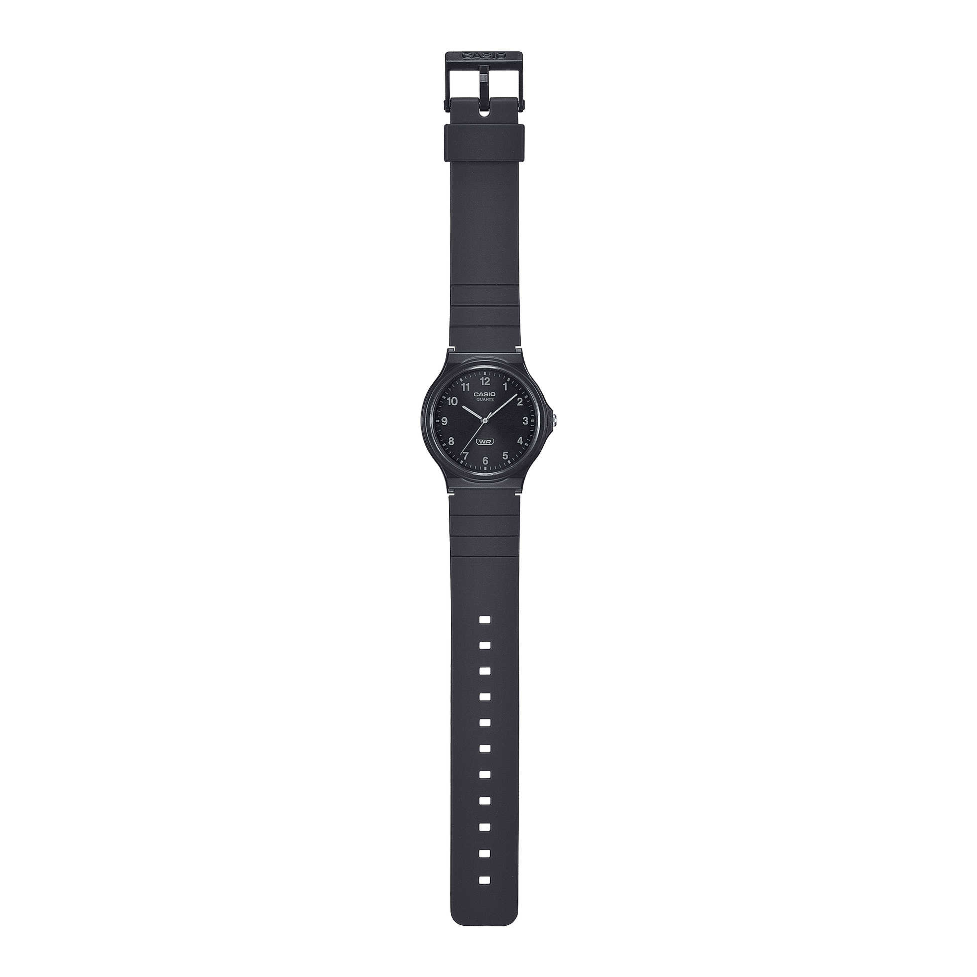 Casio MQ-24B-1BEF Timeless Collection Herrenuhr Schwarz • Bioharzband • Minimalistisches Design, Bild 8