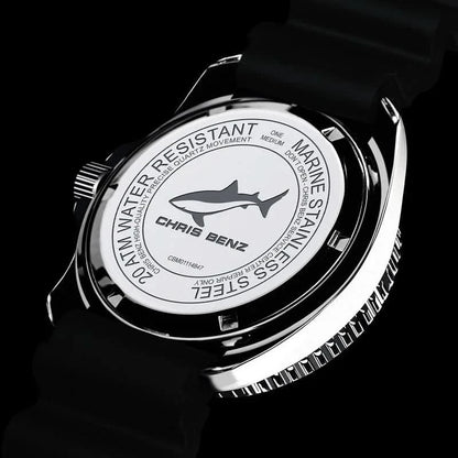 Chris Benz Marine CBM-B-MB-SI Herrenuhr • Saphirglas • 200m wasserdicht