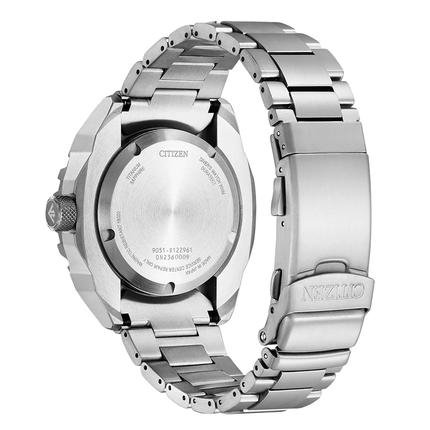 Citizen Promaster NB6004-83E Uhr • Titanarmband • Sicherheitsfaltschließe