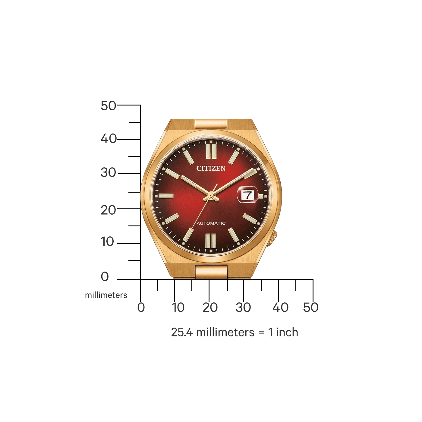Citizen Tsuyosa NJ0153-82X Men's Watch • Automatic Movement • Sapphire Crystal