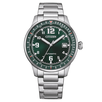 Citizen NJ0190-51E Herrenuhr Urban Military Automatik Schwarz • Automatikwerk Kaliber 8210 • Edelstahlgehäuse, Bild 5