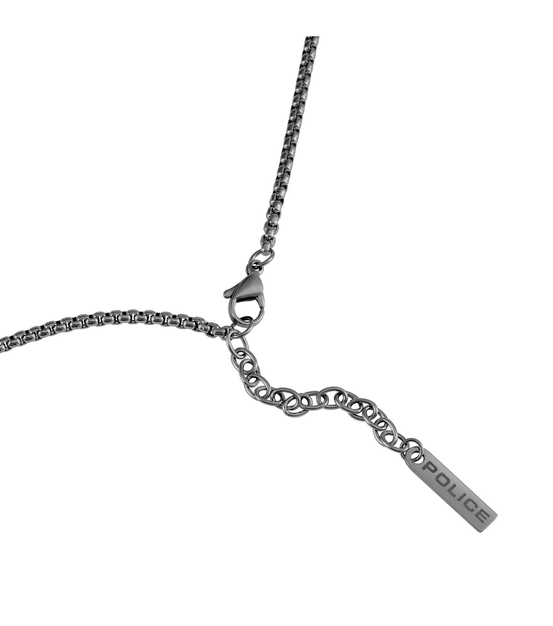 Police Crosstone PEAGN0078802 Herrenkette Antik • Kreuz-Anhänger mit rauer Textur • Maskulines Statement-Design, Bild 3