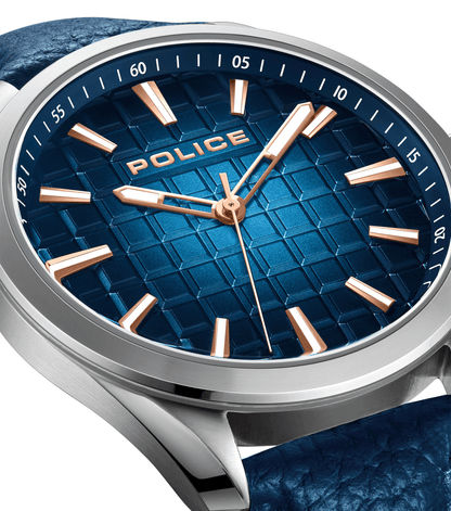 Police Doolin PEWGA0001001 Herren Armbanduhr Blau • Edelstahlgehäuse • Mineralglas, Bild 4