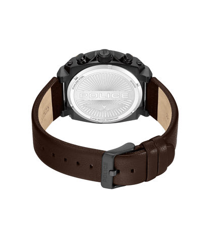 Police Norwood PEWGC0092905 Herrenuhr Grau • Quarz-Chronograph • Lederarmband Braun, Bild 3