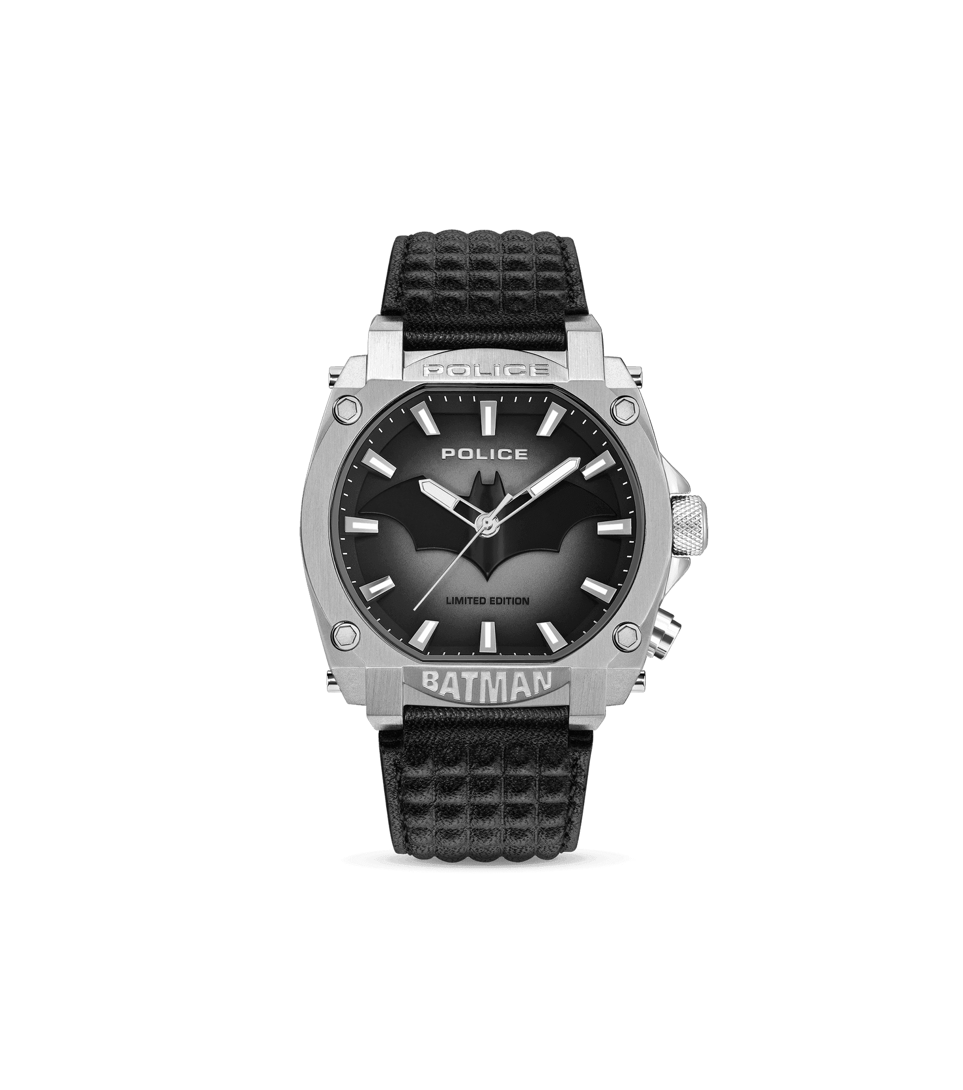 Police Forever Batman PEWGD0022603 Herrenuhr Schwarz • Limited Edition • Hintergrundbeleuchtung