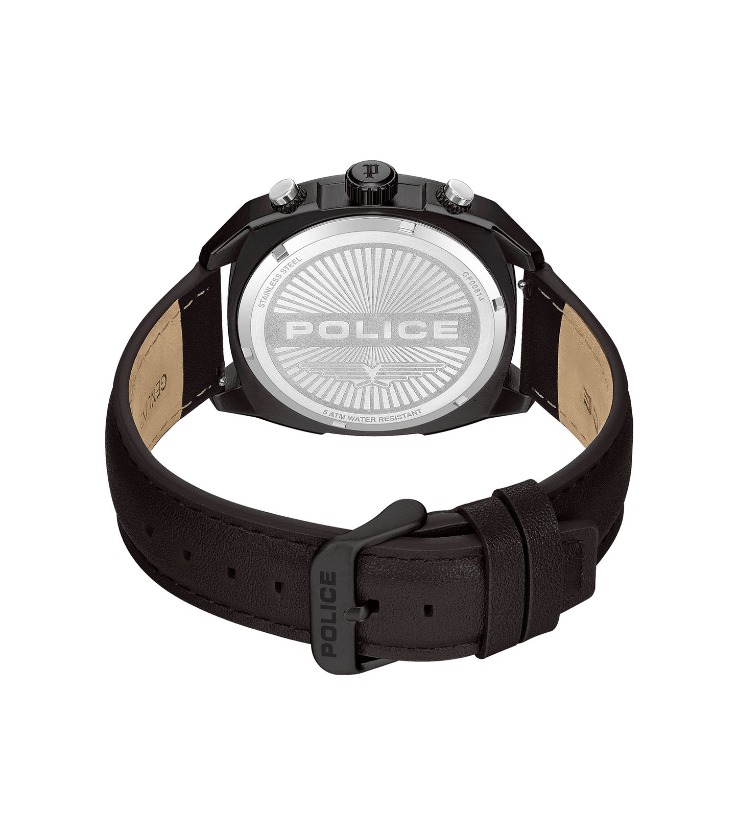 Police Portland PEWGF00814X2 Herrenuhr Mehrfarbig • Chronograph • Set mit zwei Armbändern, Bild 3
