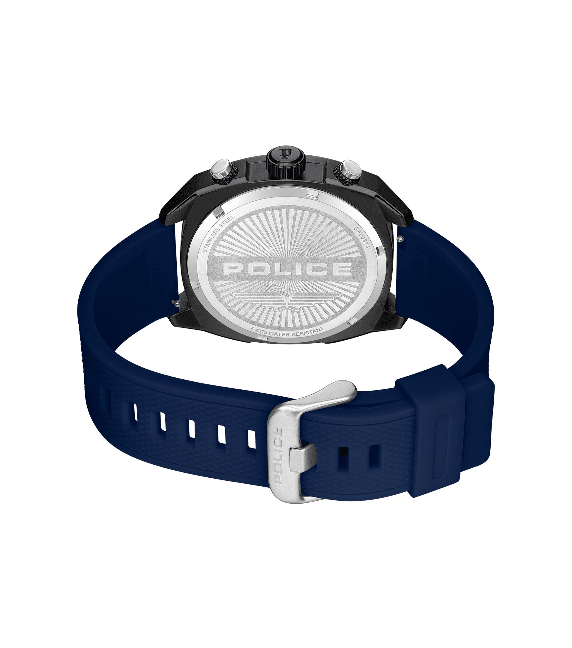 Police Portland PEWGF00814X2 Herrenuhr Mehrfarbig • Chronograph • Set mit zwei Armbändern, Bild 4