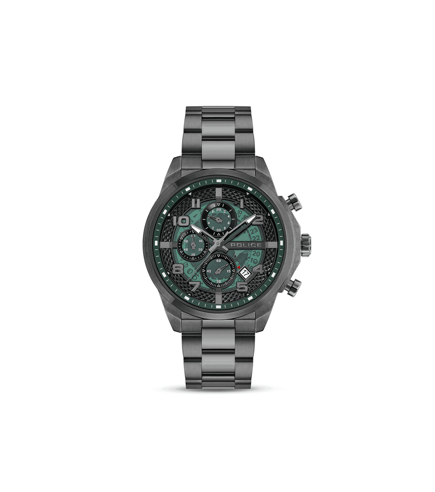 Police Soul PEWGK0053903 Herrenuhr Grau • Multifunktionswerk • 5 BAR Wasserdicht