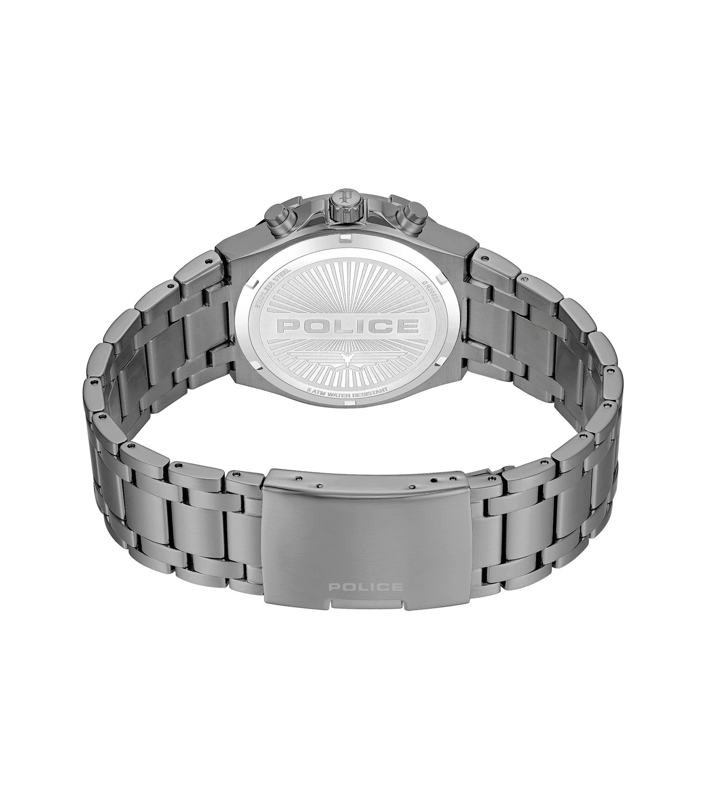 Police Guardian PEWGK0082005 Herrenuhr Silber • Multifunktions-Chronograph • Edelstahlgehäuse, Bild 3
