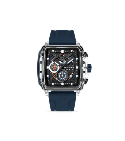 Police Clout PEWGO0052401-SET Herrenuhr Transparent • Quarz-Chronograph • 4-Armband-Set, Bild 4