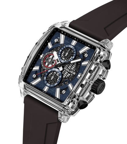 Police Clout Octet PEWGO00776X1 Herrenuhr Transparent • Quarz-Chronograph • 8 austauschbare Armbänder, Bild 9
