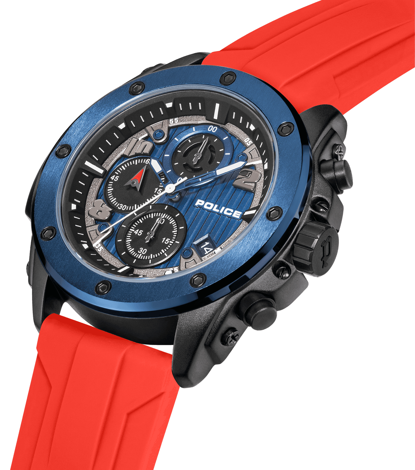 Police Clout Orb PEWGO00777X0 Herrenuhr Transparent • Chronograph • Austauschbare Armbänder, Bild 9