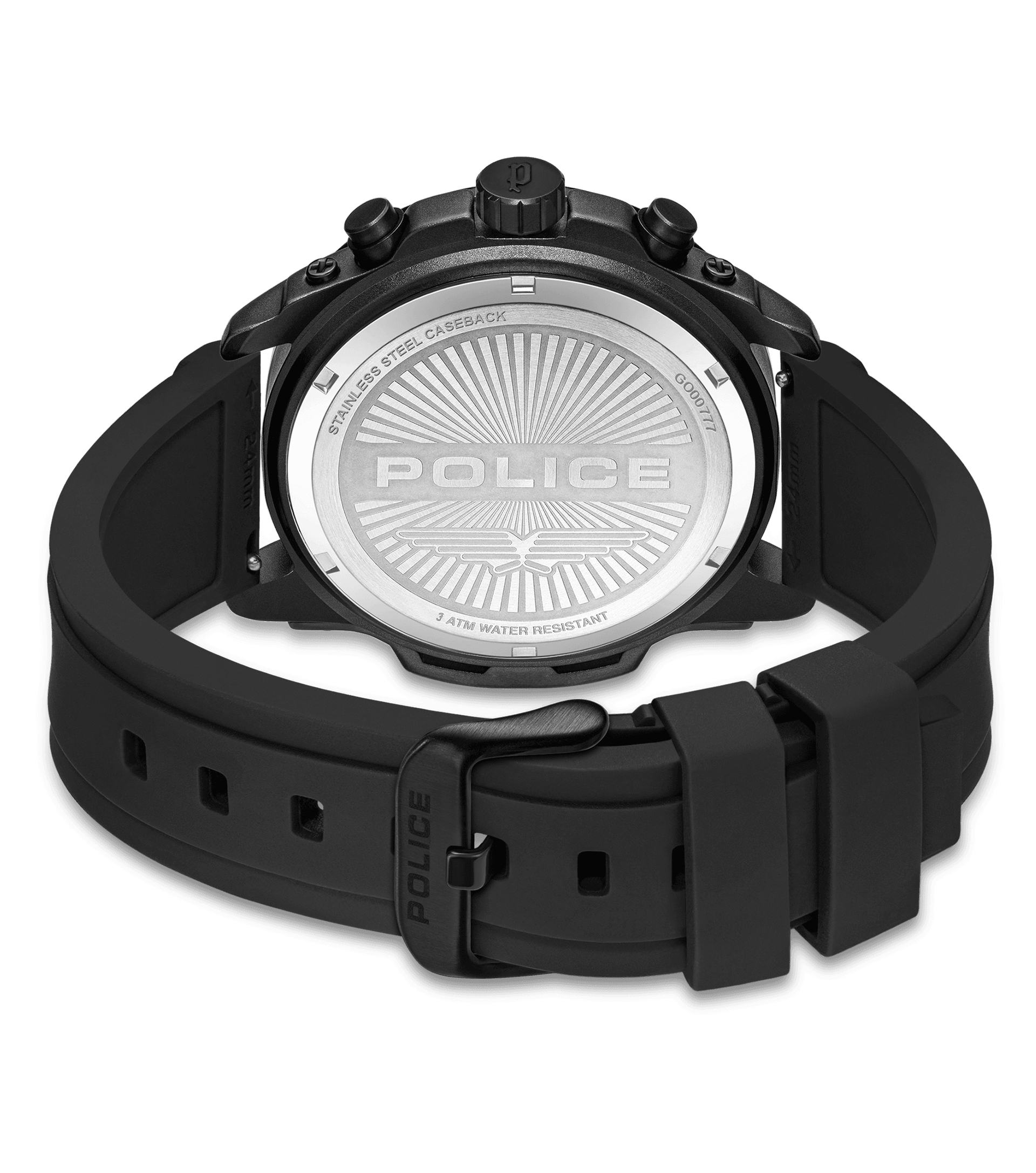 Police Clout Orb PEWGO00777X1 Herrenuhr Blau • Chronograph • Austauschbare Armbänder, Bild 6