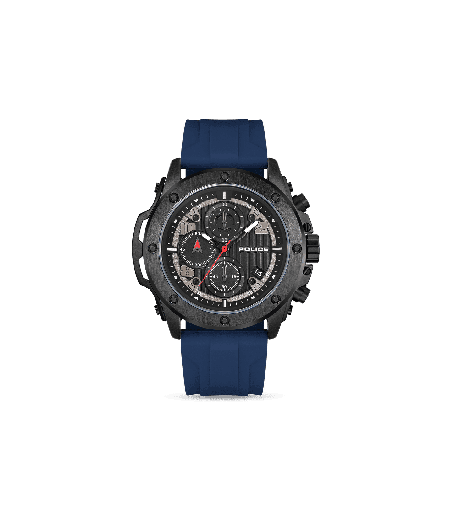 Police Clout Orb PEWGO00777X1 Herrenuhr Blau • Chronograph • Austauschbare Armbänder, Bild 8