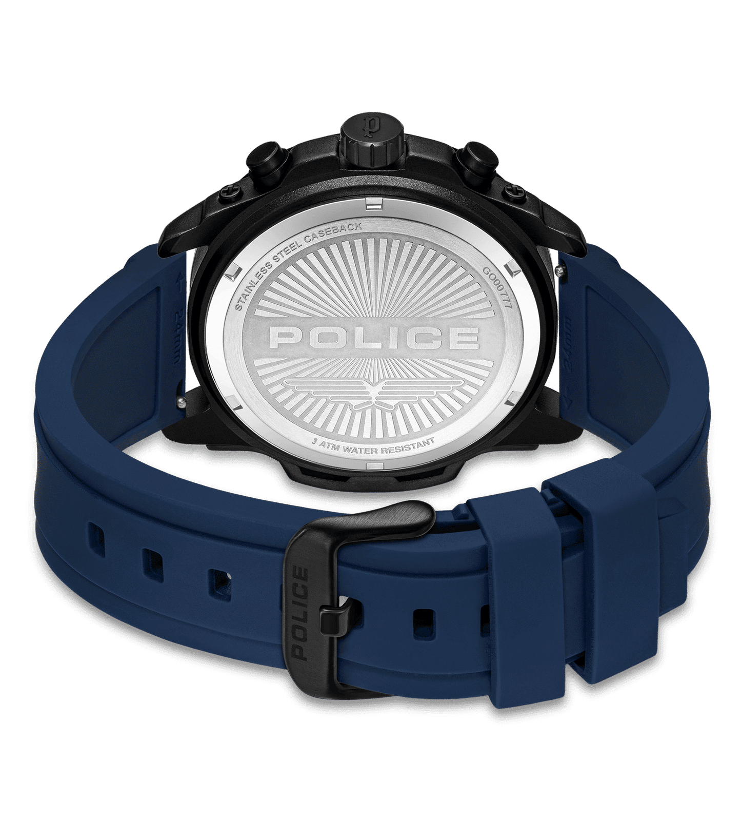 Police Clout Orb PEWGO00777X1 Herrenuhr Blau • Chronograph • Austauschbare Armbänder, Bild 10