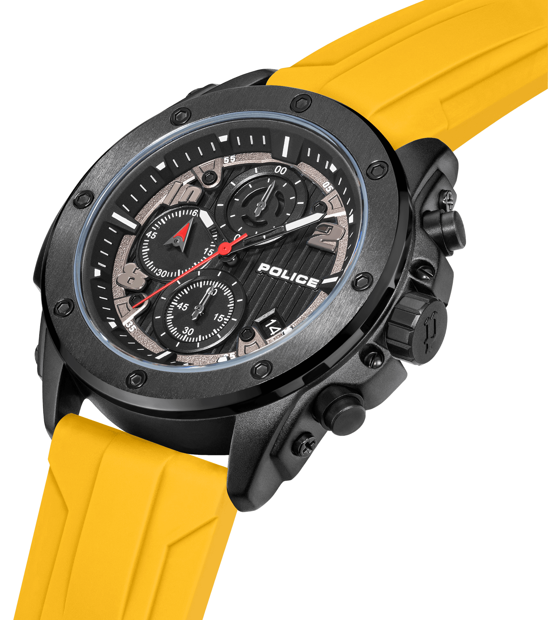 Police Clout Orb PEWGO00777X1 Herrenuhr Blau • Chronograph • Austauschbare Armbänder, Bild 15