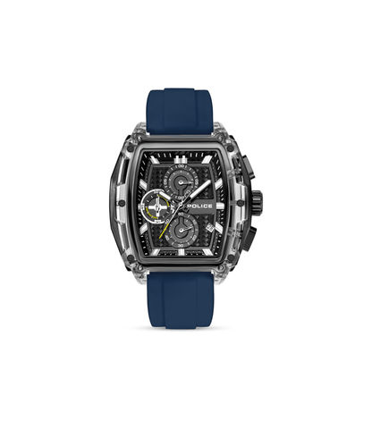 Police Clout Tank PEWGO00778X4 Herrenuhr Schwarz • Quarz-Chronograph • 8 Wechselarmbänder, Bild 11