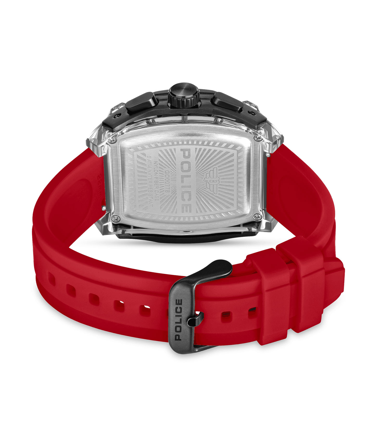 Police Clout Tank PEWGO00778X4 Herrenuhr Schwarz • Quarz-Chronograph • 8 Wechselarmbänder, Bild 19