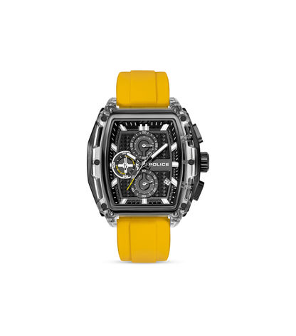 Police Clout Tank PEWGO00778X4 Herrenuhr Schwarz • Quarz-Chronograph • 8 Wechselarmbänder, Bild 20