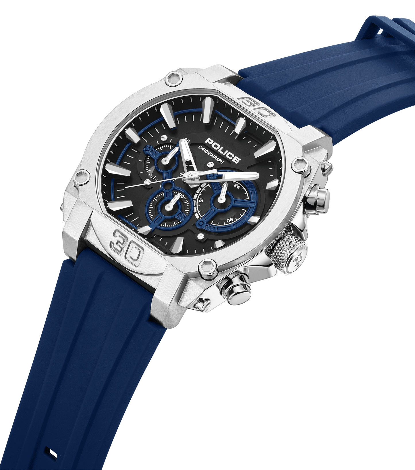 Police Norwood PEWGO0092904 Herrenuhr Blau • Chronograph • 5 ATM Wasserdicht, Bild 2