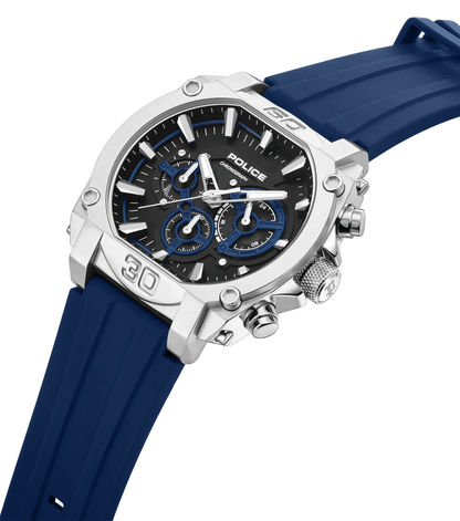 Police Norwood PEWGO0092904 Herrenuhr Blau • Chronograph • 5 ATM Wasserdicht, Bild 2