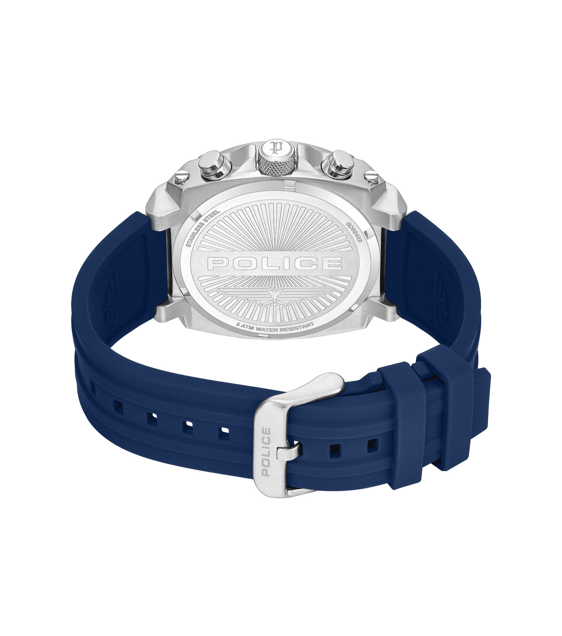 Police Norwood PEWGO0092904 Herrenuhr Blau • Chronograph • 5 ATM Wasserdicht, Bild 3