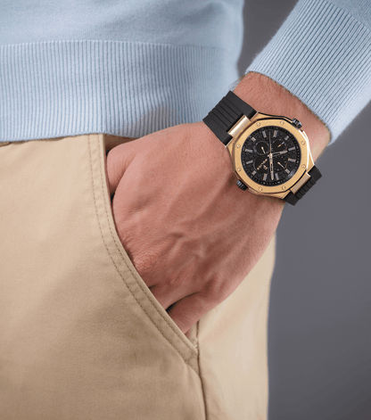 Police DUAL PEWGQ0081901 Herrenuhr Schwarz • Zwei Zifferblätter • Multifunktion, Bild 11