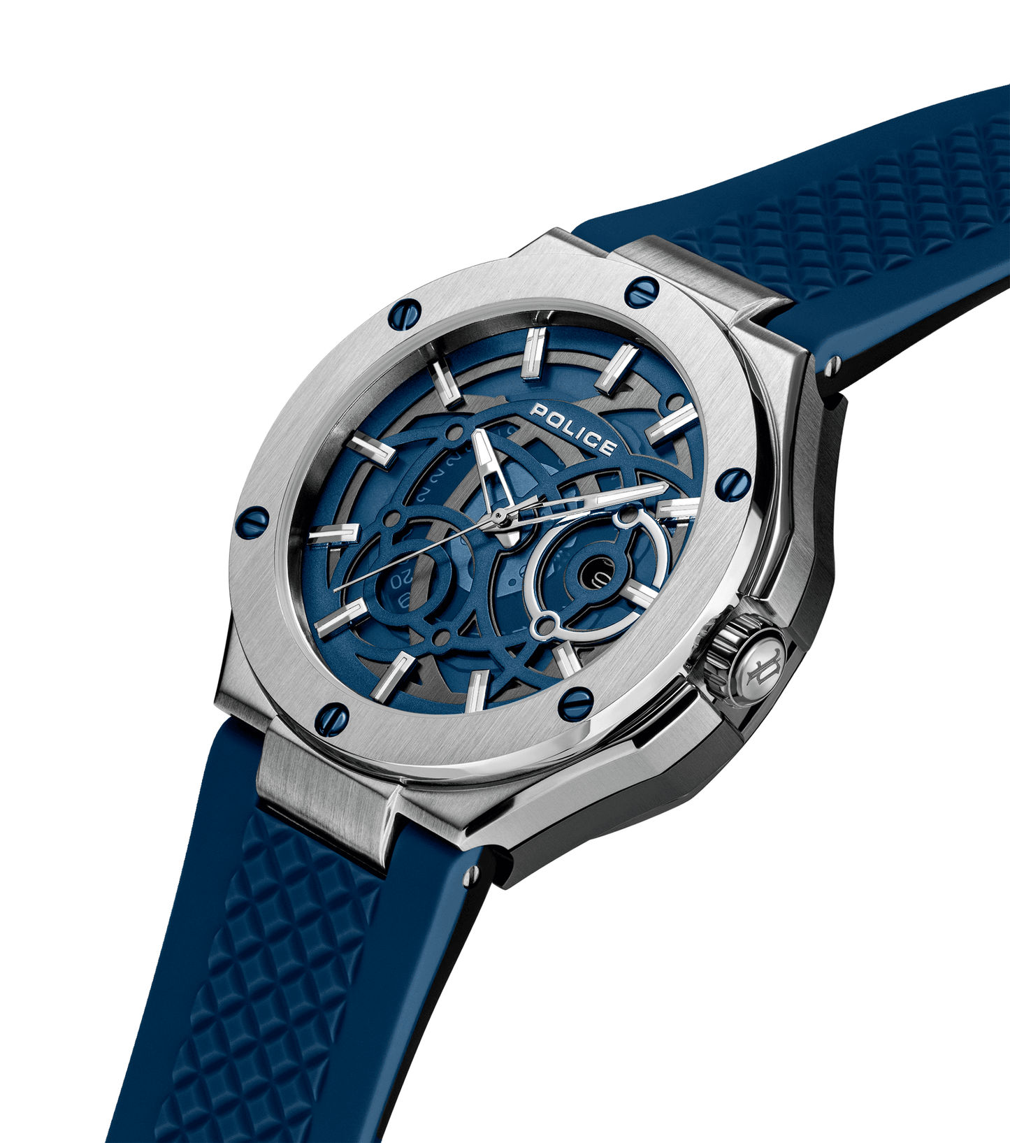 Police DUAL PEWGQ0081903 Herrenuhr Mehrfarbig • Zwei Zifferblätter • Multifunktion, Bild 2