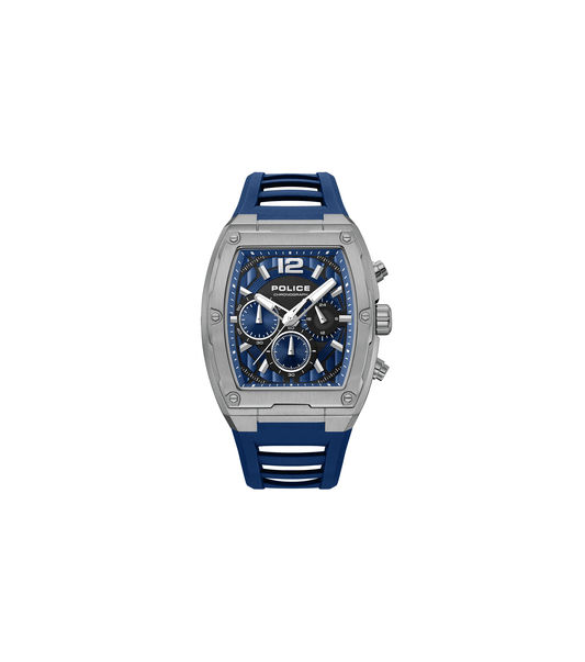 Police Creed PEWGQ0092802 Herren • Dual-Time-Zifferblatt • Edelstahlgehäuse mit IP-Beschichtung