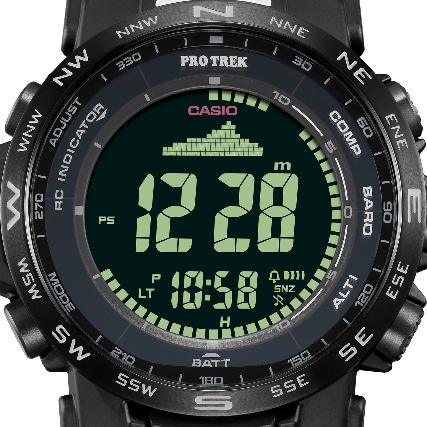Casio PRW-35Y-1BER PRO TREK Herrenuhr Schwarz • Tough Solar & Multiband 6 • Digitaler Kompass & Höhenmesser, Bild 15