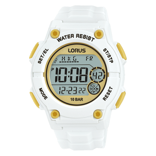 Lorus R2337PX9 Herrenuhr Digital Chronograph • EL-Beleuchtung • 10 BAR Wasserdicht
