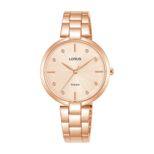 Lorus RG240VX9 Damen Armbanduhr Rosa • Mineralglas • 5 ATM