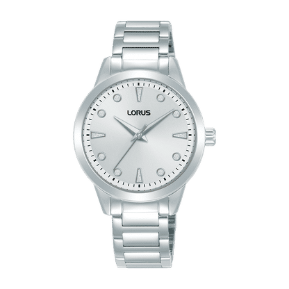 Lorus Ladies RG267YX9 Damenuhr Silber • Mineralglas • Edelstahlarmband