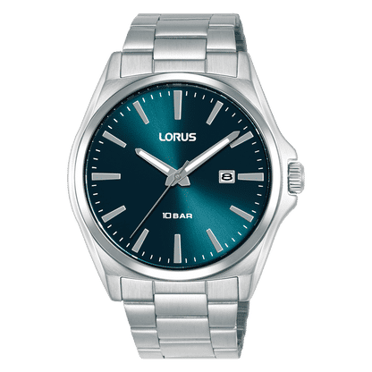 Lorus Sport RH947SX9 Herren Armbanduhr • Mineralglas • Edelstahlarmband