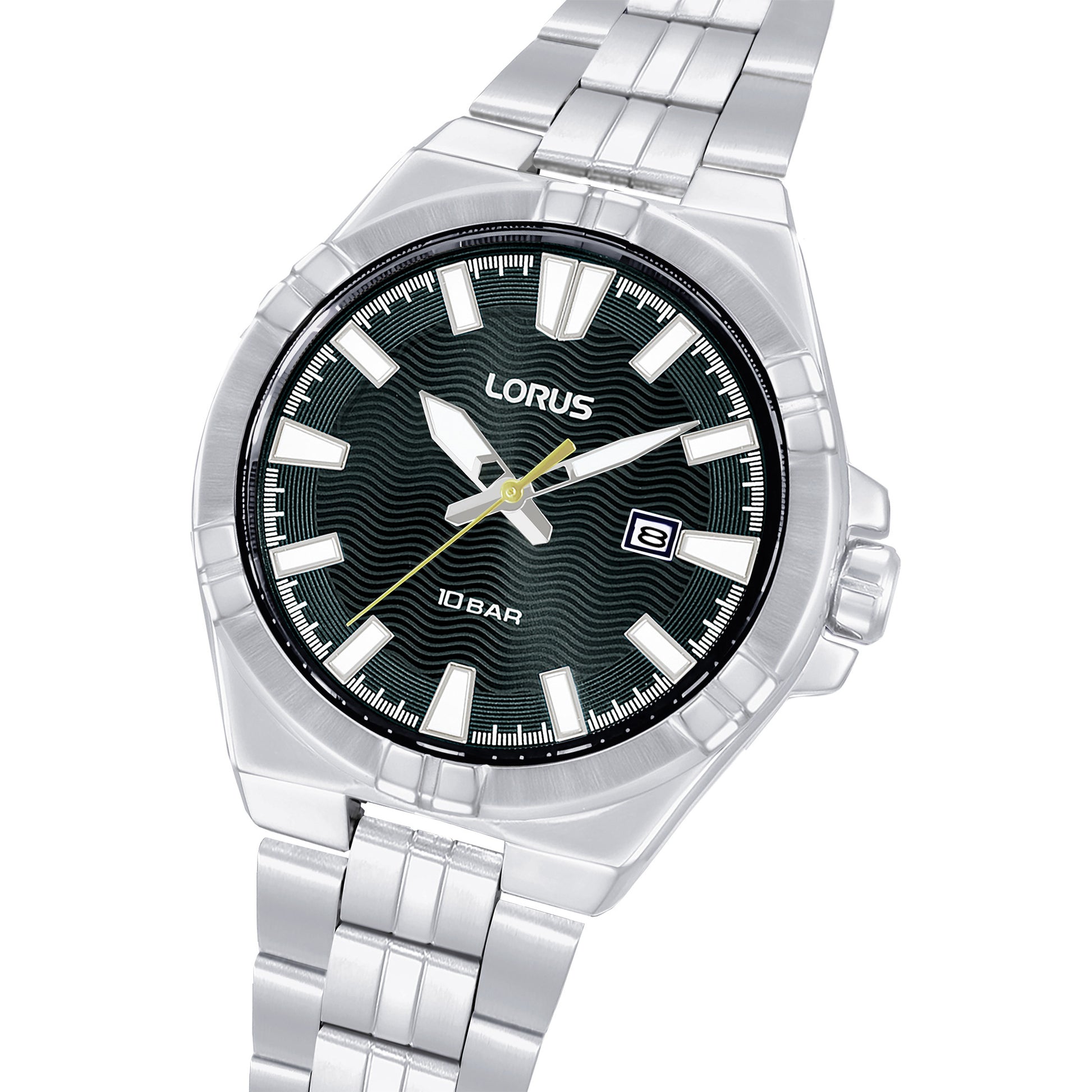 Lorus Classic RH971RX9 Herren Armbanduhr • Mineralglas • Edelstahlarmband, Bild 2