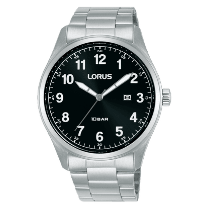 Lorus Sport RH971SX9 Herren Armbanduhr • Mineralglas • Edelstahlarmband