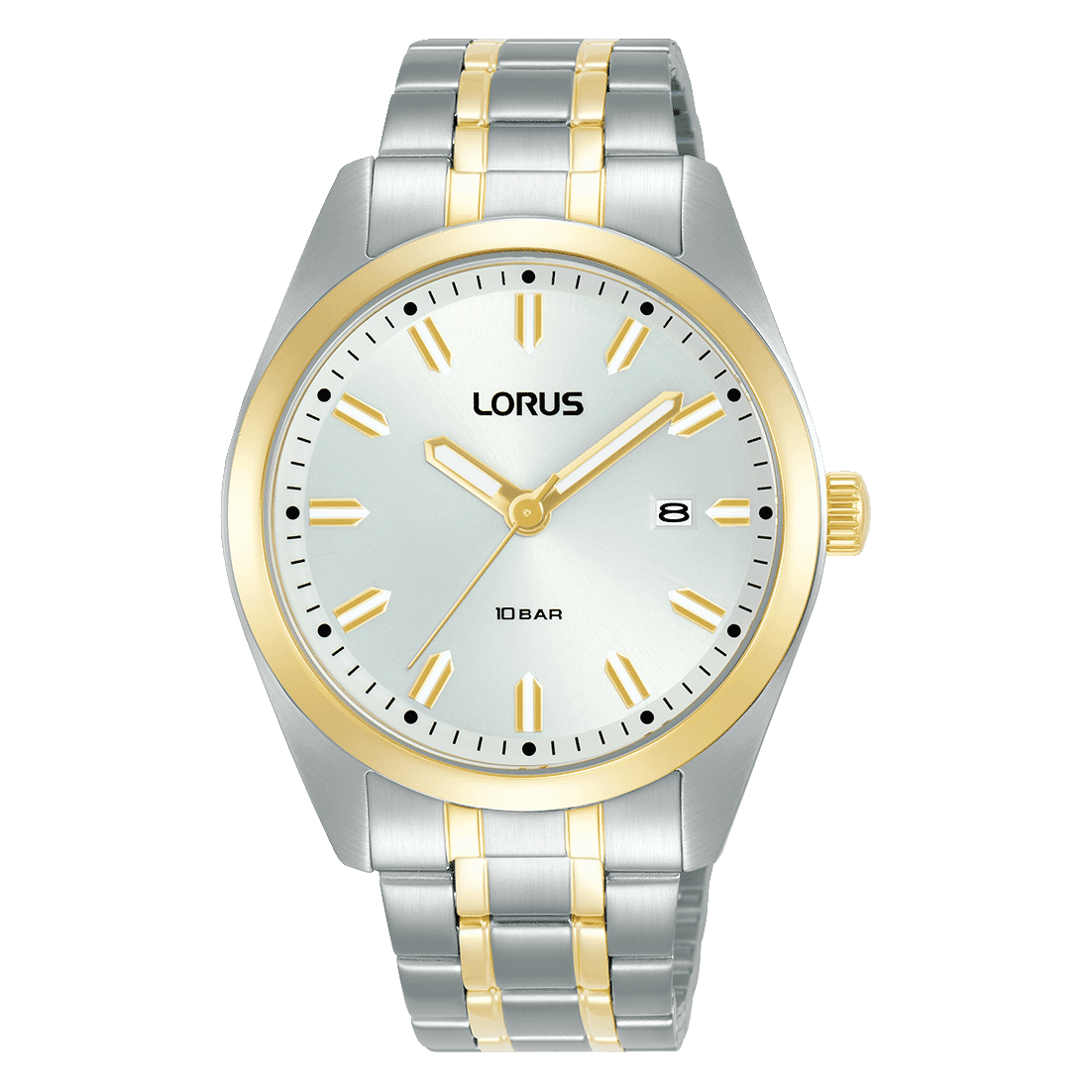 Lorus Sports RH978PX9 Herrenuhr Weiß • Mineralglas • 10 bar wasserdicht