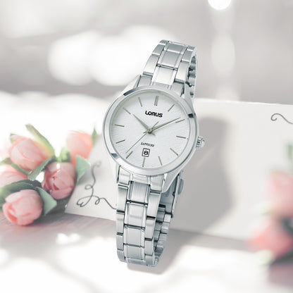 Lorus Classic RJ289BX9 Damen Armbanduhr • Saphirglas • Edelstahlgehäuse, Bild 2