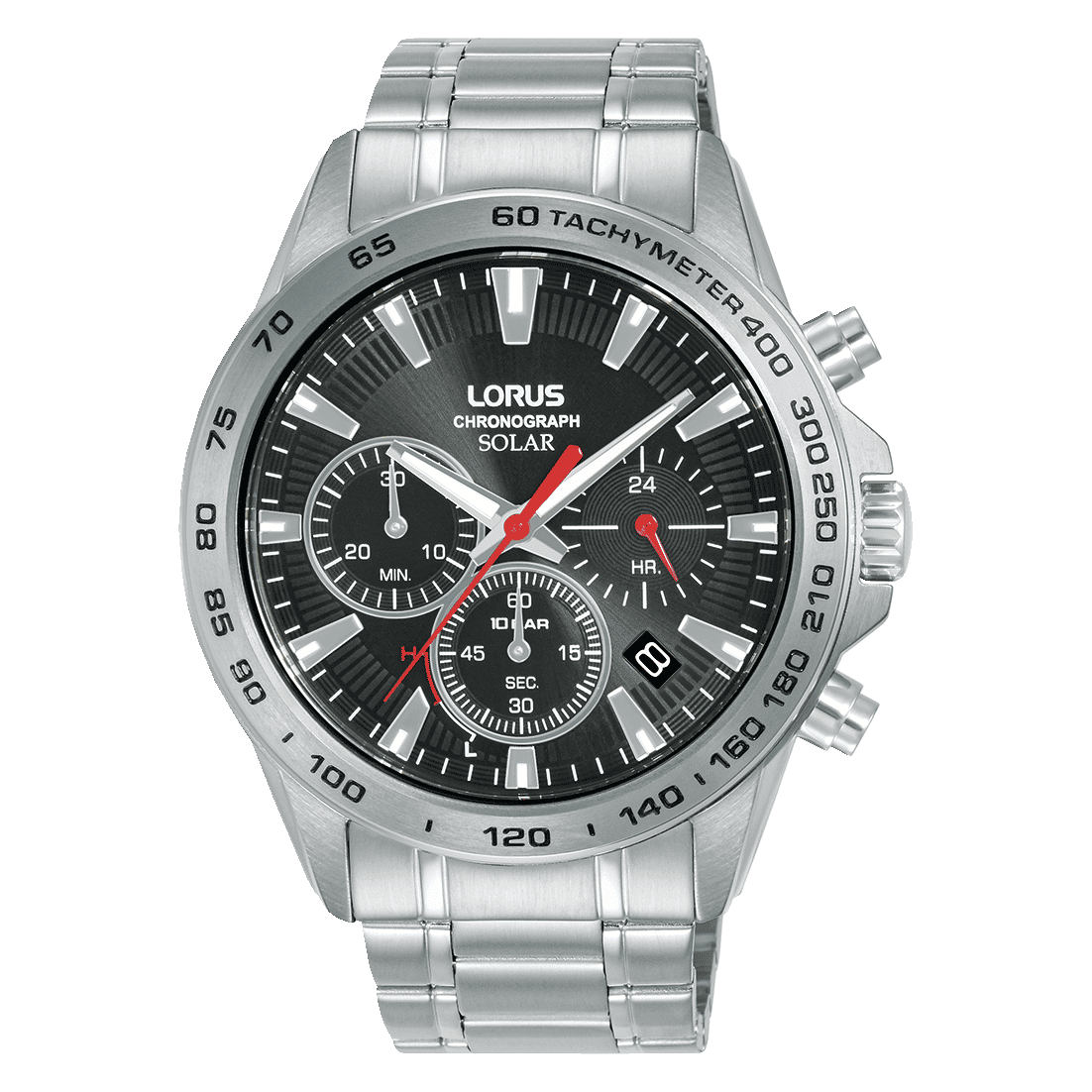 Lorus Sports RZ501AX9 Herrenuhr • Solar Chronograph • Mineralglas