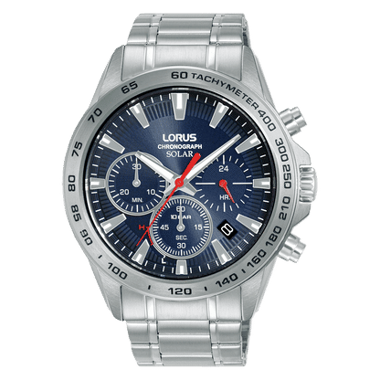 Lorus Sports RZ503AX9 Herrenuhr Chronograph • Solarwerk • Mineralglas