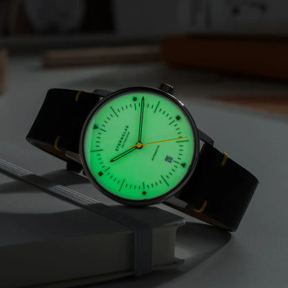 Sternglas Naos Edition Bauhaus X Automatikuhr • Vollflächiges Luminova | S02-NAI23-VI22