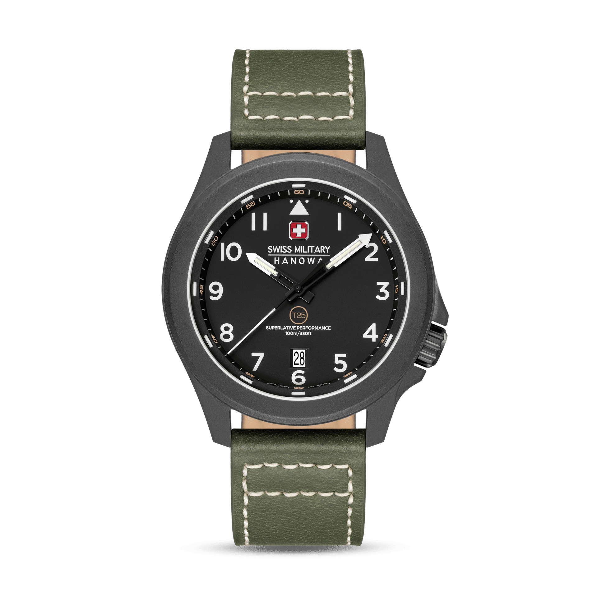 Swiss Military Hanowa Fieldmaster SMWGB0005240 Herren • Tritium-Leuchtröhren • Saphirglas Swiss Made