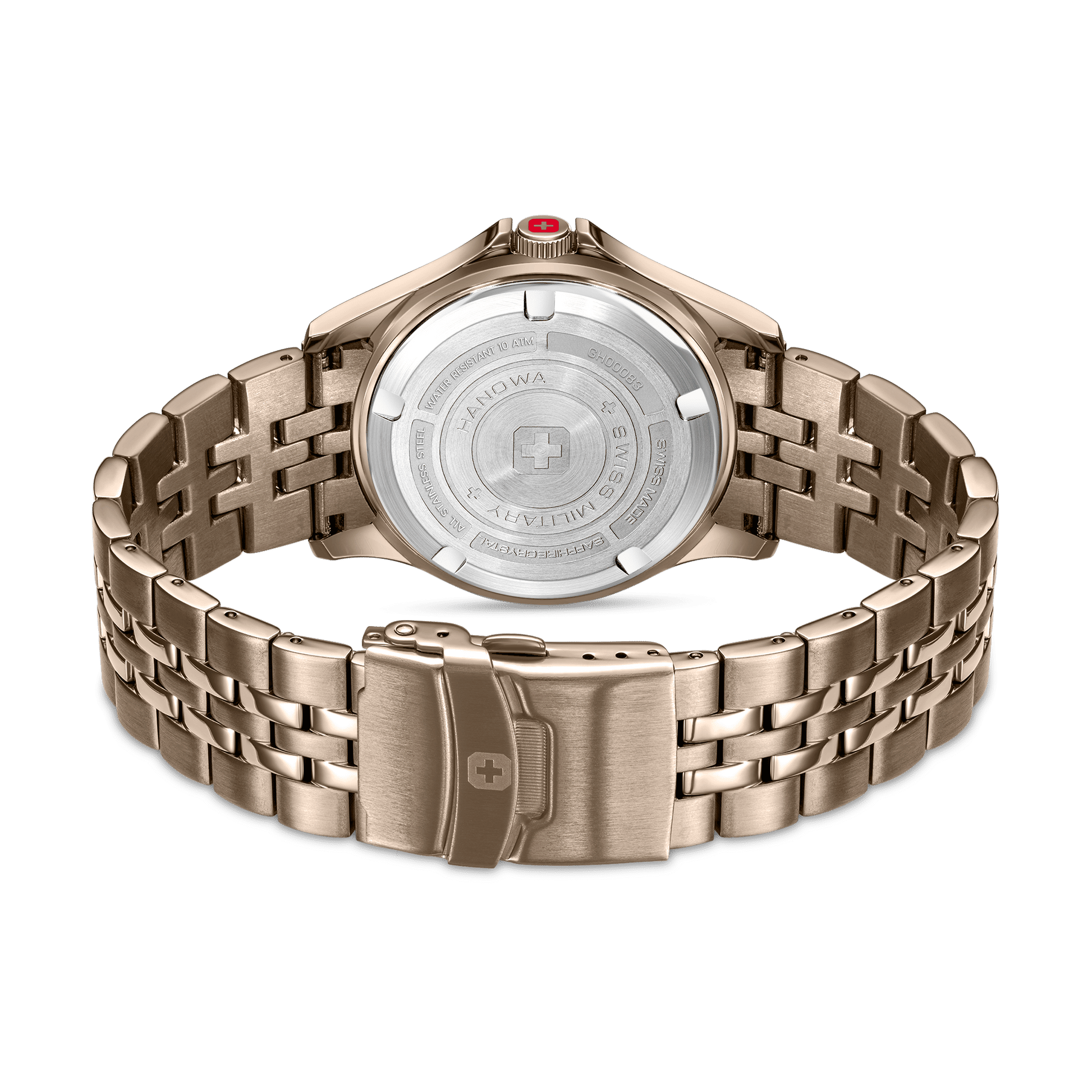 Swiss Military Hanowa Flagship Tiger Iron SMWGH0008310 Herrenuhr Beige • Saphirglas • Limitiert auf 500 Stück, Bild 5