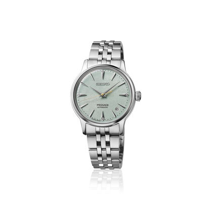 Seiko SRPL63J1 Damenuhr Presage Cocktail Time Frozen Mojito • Automatik mit Diamant-Zifferblatt • 5 bar Wasserdicht, Bild 4