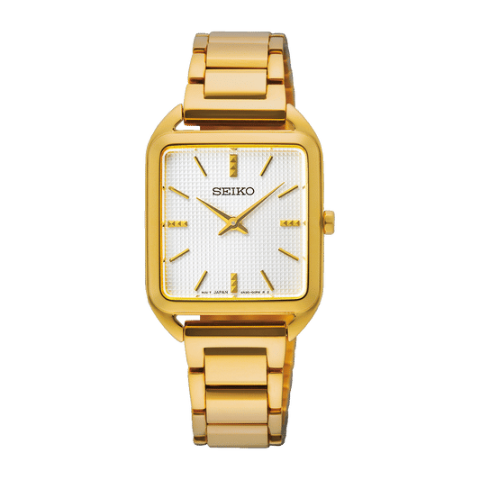 Seiko SWR078P1 Damen Armbanduhr • Hardlex-Glas • 5 Bar Wasserdicht