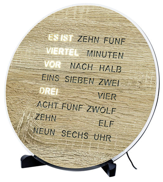 AMS Desk Clock • Precise Movement • Elegant Design